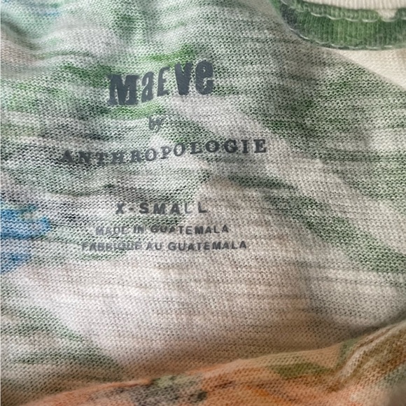 Maeve by Anthropologie cropped tee in size XS‎ - Picture 3 of 5